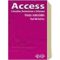 Libro ACCESS. CONSULTAS, FORMULARIOS E INFORMES