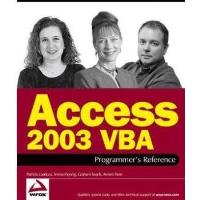 Book Access 2003 VBA 