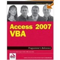Book Access 2007 VBA Programmer's Reference