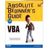 Book Absolute Beginner's Guide to VBA
